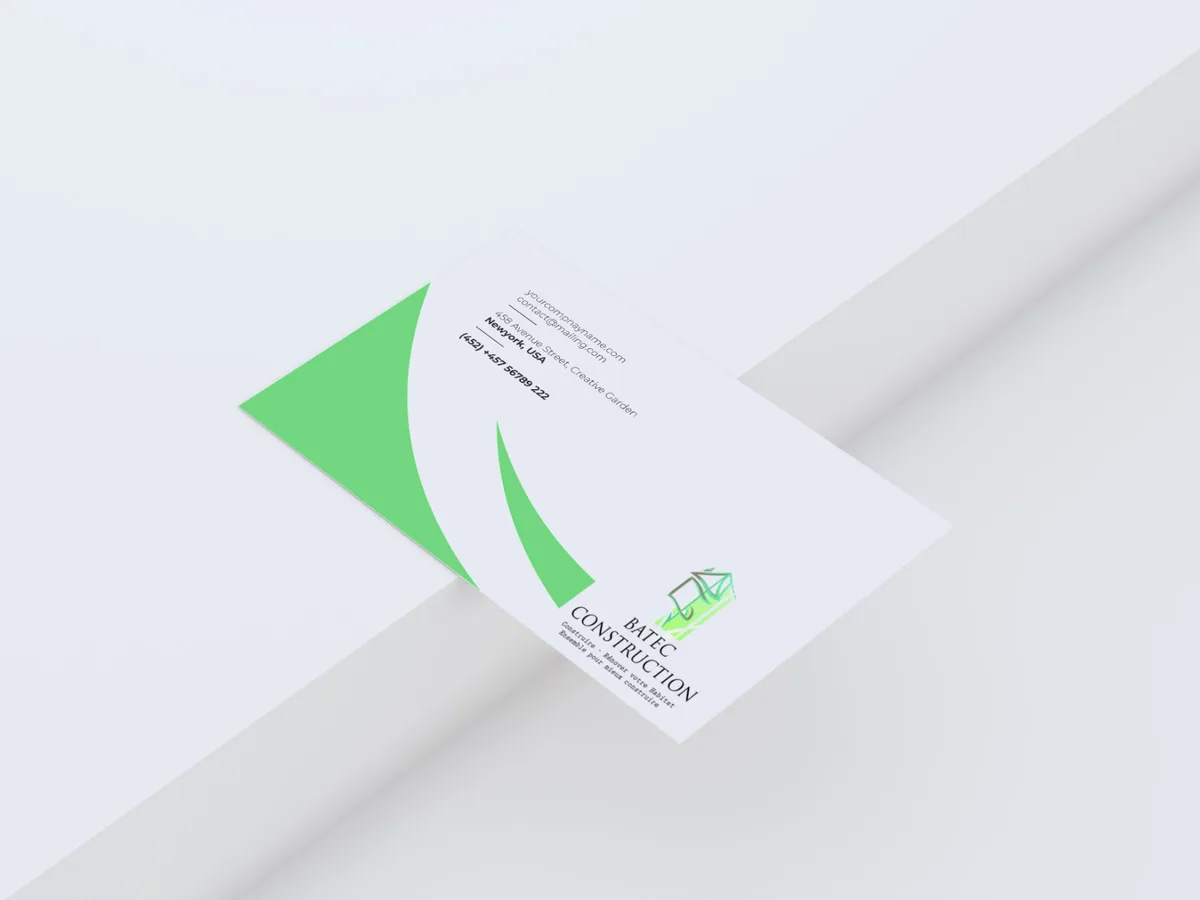 Fake brand mockup Businesscard - Logo design creation by Martin Aiello